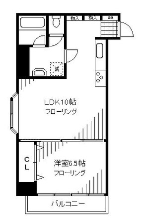 メゾンドラフィネ宮下の物件間取画像